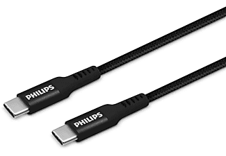 PHILIPS SWV6801/00 USB4.0 40 Gbps 5K Çözünürlük Thunderbolt 3.0  1.5m C-C Kablosu_1