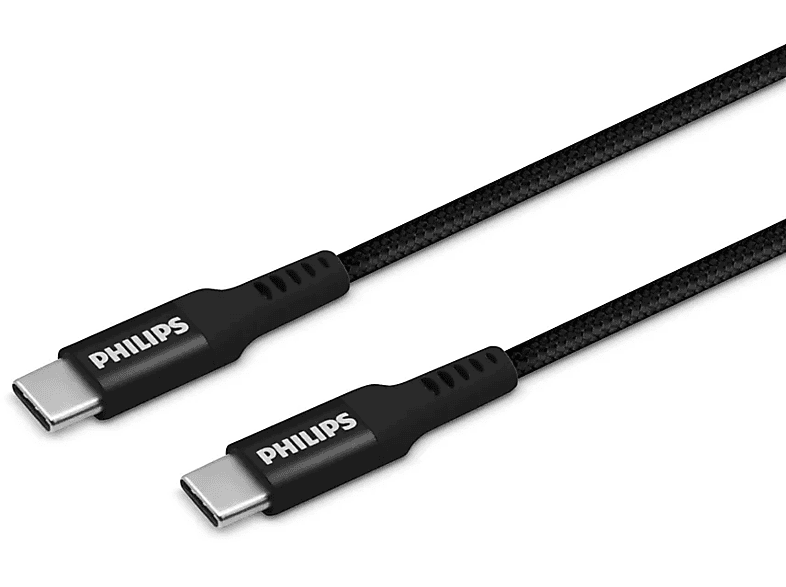 PHILIPS SWV6801/00 USB4.0 40 Gbps 5K Çözünürlük Thunderbolt 3.0  1.5m C-C Kablosu_1