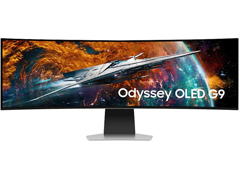 SAMSUNG Odyssey OLED G9 LS49CG954SUXUF 49 inç Dual QHD 0.03Ms 240Hz Smart Kavisli Gaming Monitör Siyah_0