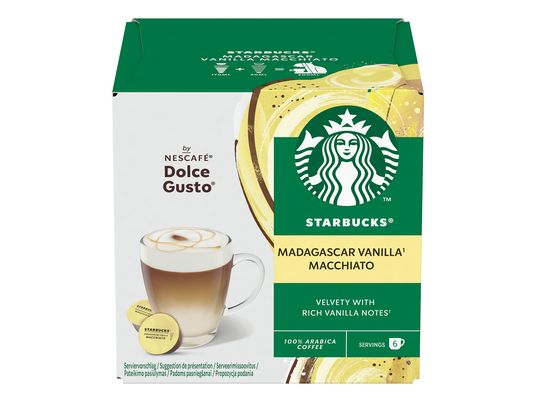 STARBUCKS Madagascar Vanilla Macchiato by NESCAFÉ® Dolce Gusto® - Capsules de café