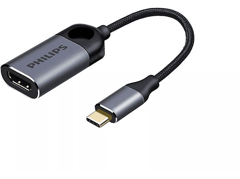 PHILIPS SWV6001/00 C-HDMI Adaptör 4K Çözünürlük 15 cm Kablo_1