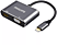 PHILIPS SWV6021/00  2-in-1 USB-C - HDMI ve VGA Adaptörü
