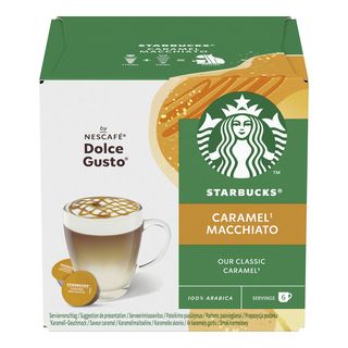 STARBUCKS Caramel Macchiato by NESCAFE® DOLCE GUSTO® - Capsules de café