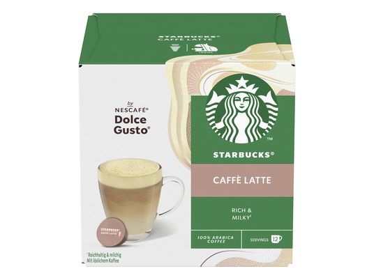 STARBUCKS Caffè Latte by NESCAFÉ® Dolce Gusto® - Capsule di caffè