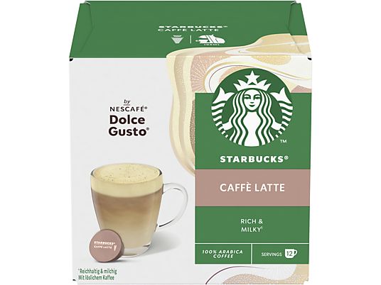 STARBUCKS Caffè Latte by NESCAFÉ® Dolce Gusto® - Capsule di caffè