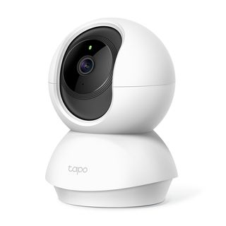 Cámara de vigilancia IP - TP-Link Tapo TC70, 1080p, Full HD, Visión nocturna, Seguimiento movimiento, 360°