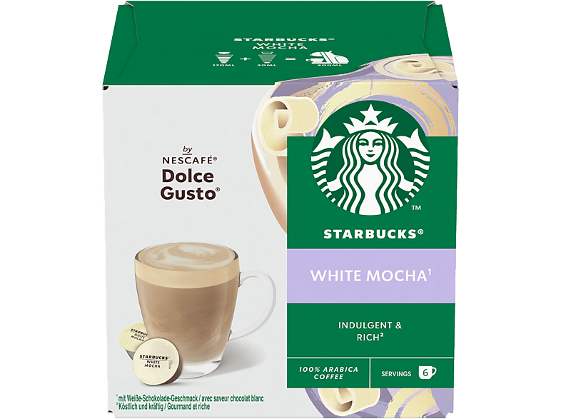 STARBUCKS White Mocha by NESCAFÉ Dolce Gusto - Kaffeekapseln