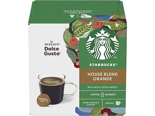 STARBUCKS House Blend Grande by NESCAFE® DOLCE GUSTO® Medium Roast - Kaffeekapseln