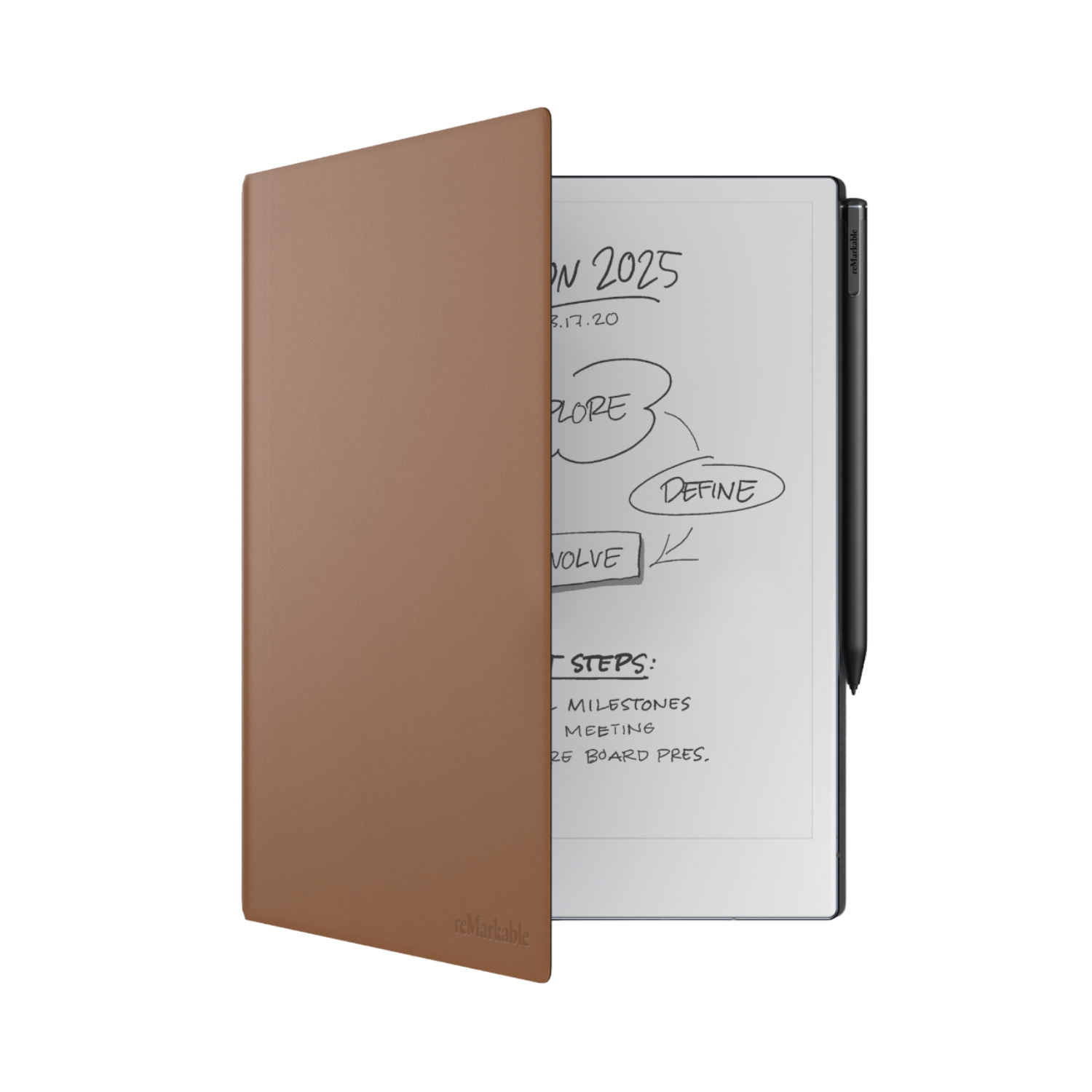 REMARKABLE Leren Book Folio Zwart | MediaMarkt