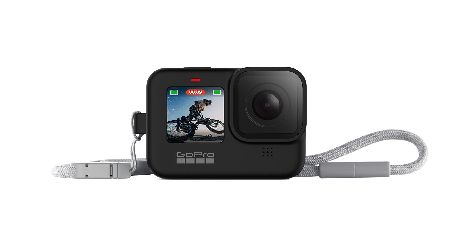 GOPRO Bileklik + Boyunluk Siyah
