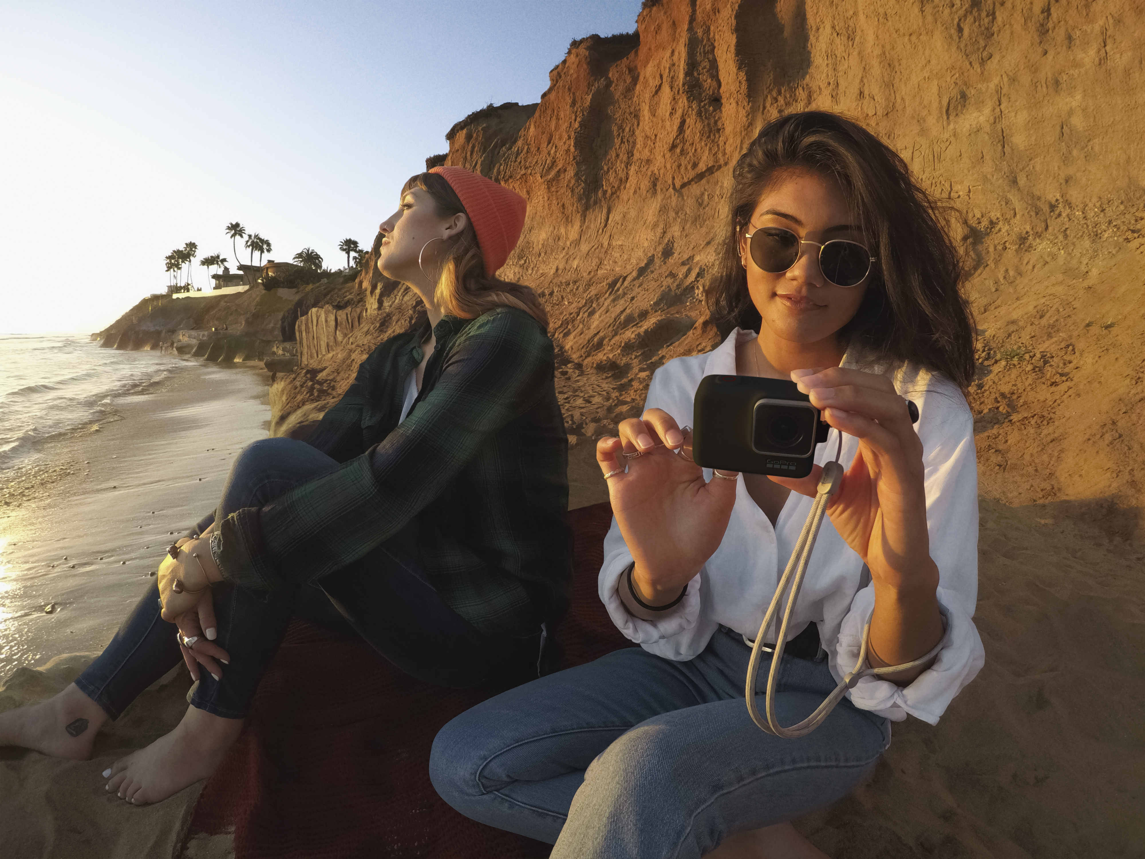 GOPRO Bileklik + Boyunluk Siyah