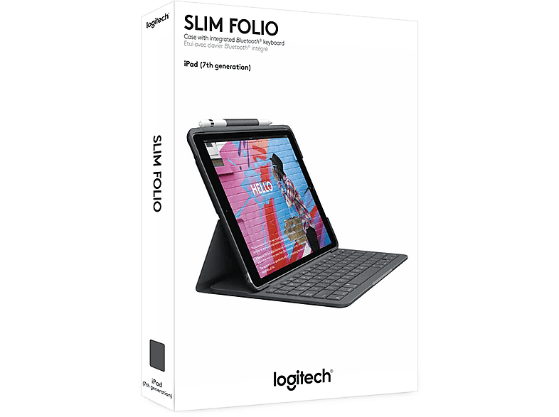 LOGITECH Slim Folio iPad 10.2 inç (7. Nesil- 8.Nesil) Kablosuz
