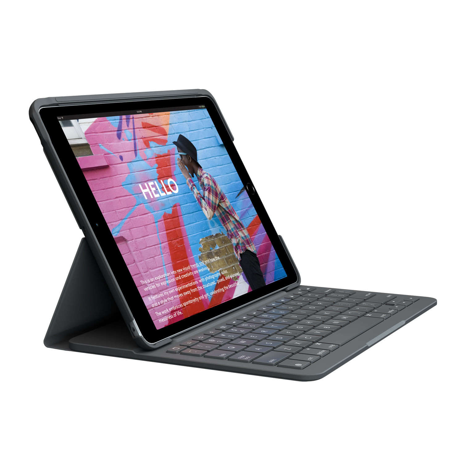 LOGITECH Slim Folio iPad 10.2 inç (7. Nesil- 8.Nesil) Kablosuz