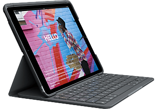 LOGITECH Slim Folio iPad 10.2 inç (7. Nesil- 8.Nesil) Kablosuz Klavye Siyah_0