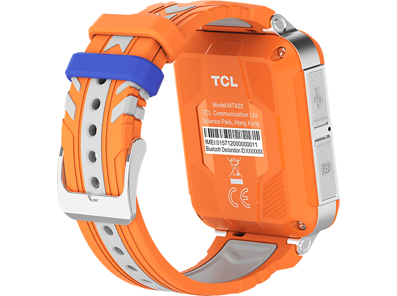 TCL Movetime Family Watch 2 Akıllı Çocuk Saati Turuncu Gri_1