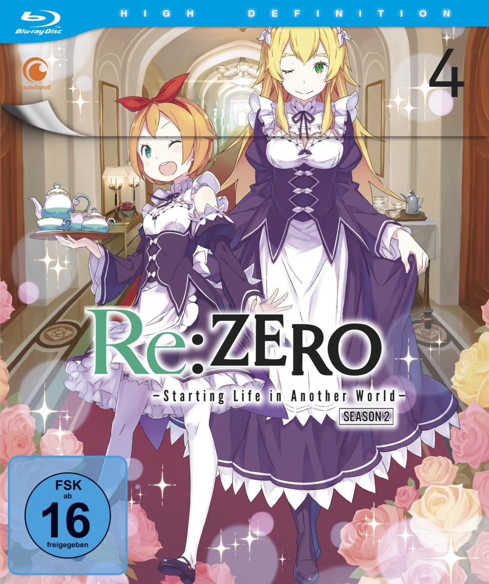 Anime-Cover: Zwei Mädchen mit bunten Outfits, mit einem Titel auf Japanisch.