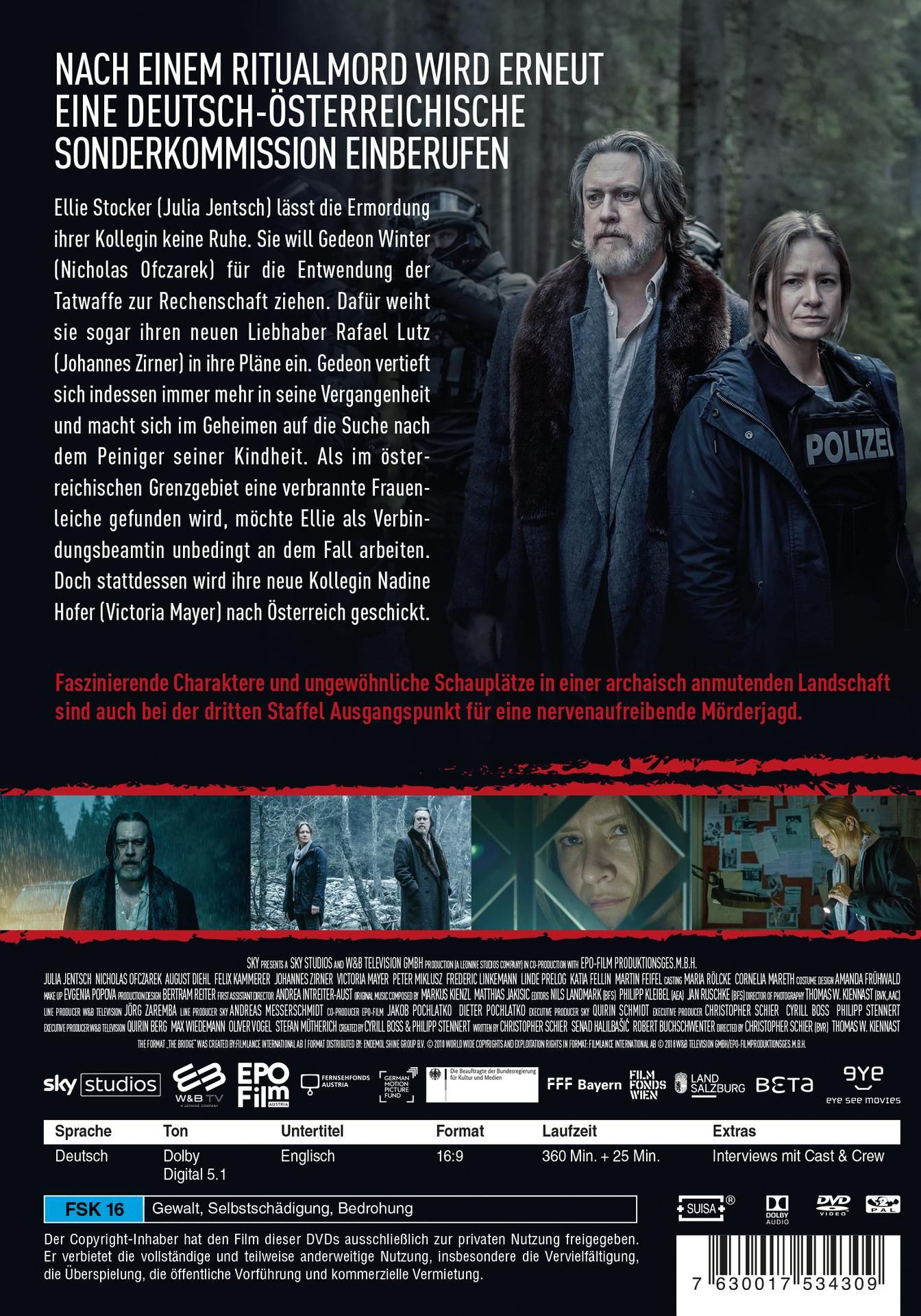 DVD-Hülle mit Filmplakat mit Schauspielern und dem Text 'Nach einem Ritualmord'.
