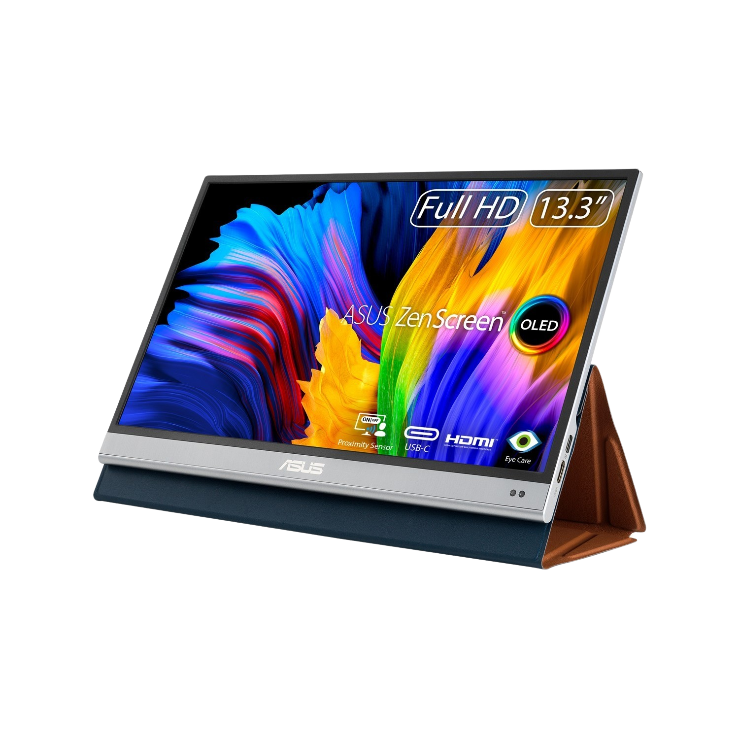 ASUS Écran Professionnel sans fil ZenScreen OLED MQ13AH 13.3" Full-HD (90LM07EV-B01170)