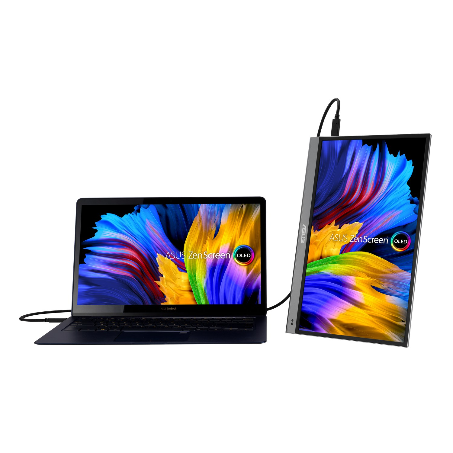ASUS Écran Professionnel sans fil ZenScreen OLED MQ13AH 13.3" Full-HD (90LM07EV-B01170)