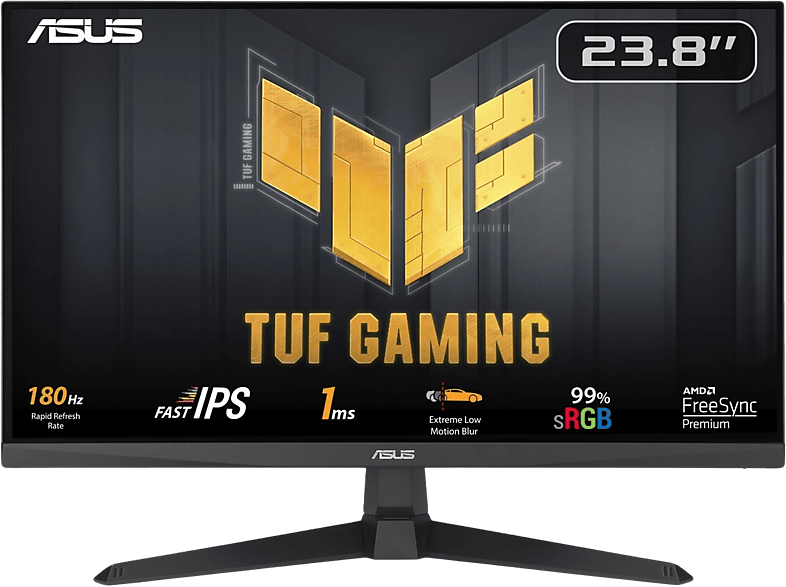 Asus Gaming Monitor Tuf Vg249q3a 24" Full-hd 180 Hz (90lm09b0-b01170)