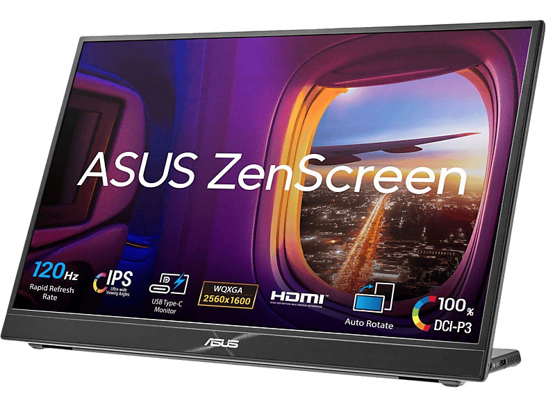 Asus Professioneel Draagbare Computerscherm Zenscreen Mb16qhg 16