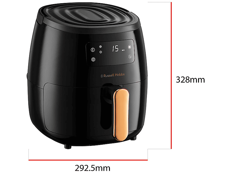 Thumbnail - RUSSELL HOBBS 26510-56 SatisFry Air XL Heißluftfritteuse 1650 Watt Schwarz