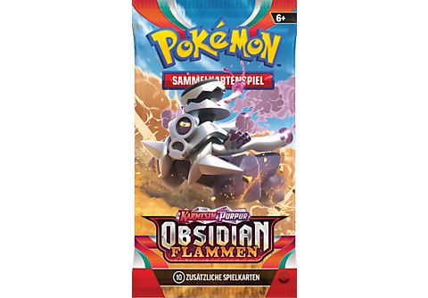 Pokémon Karmesin & Purpur Obsidian Flammen Booster sortiert (1 Stück)