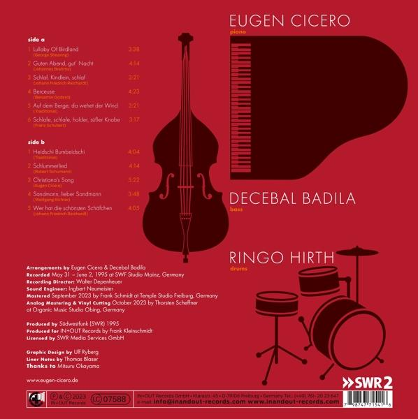 Eugen Trio Cicero - Lullabies (Black Vinyl)  - (Vinyl)