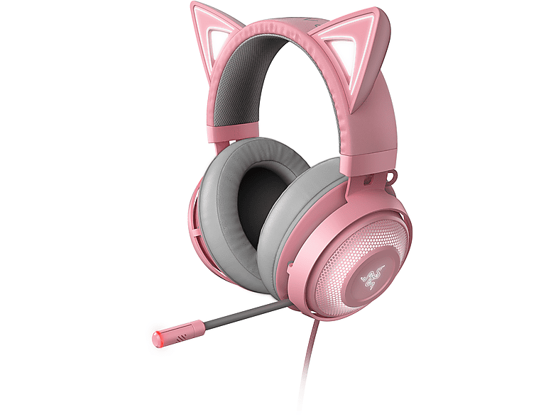 RAZER Kraken Kitty V2 Pro Kablolu Kulak Üstü Kulaklık Kuartz_1