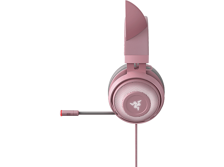 RAZER Kraken Kitty V2 Pro Kablolu Kulak Üstü Kulaklık Kuartz_3