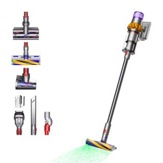 DYSON V15 Detect Absolute (2022) Stielsauger, Akkubetrieb, 660 Watt