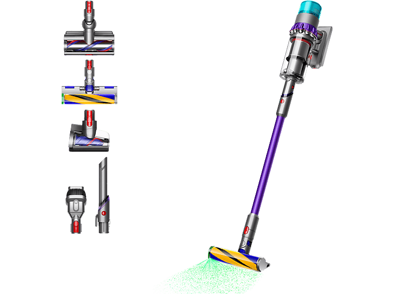 DYSON Gen5detect Stielsauger, Akkubetrieb, Watt Absolute, 752