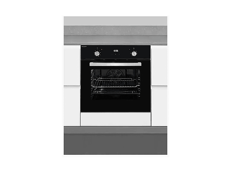 Exquisit EBE 657-2H SW Backofen (59 l, Schwarz, 595 mm breit, A) — Foto 2 von 3