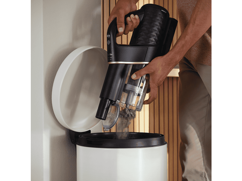Miele HX1 Cat & Dog Duoflex Akku Staubsauger (0,3 l, Akkulaufzeit: 55 Min., Obsidianschwarz/Spacegrey) — Foto 4 von 5