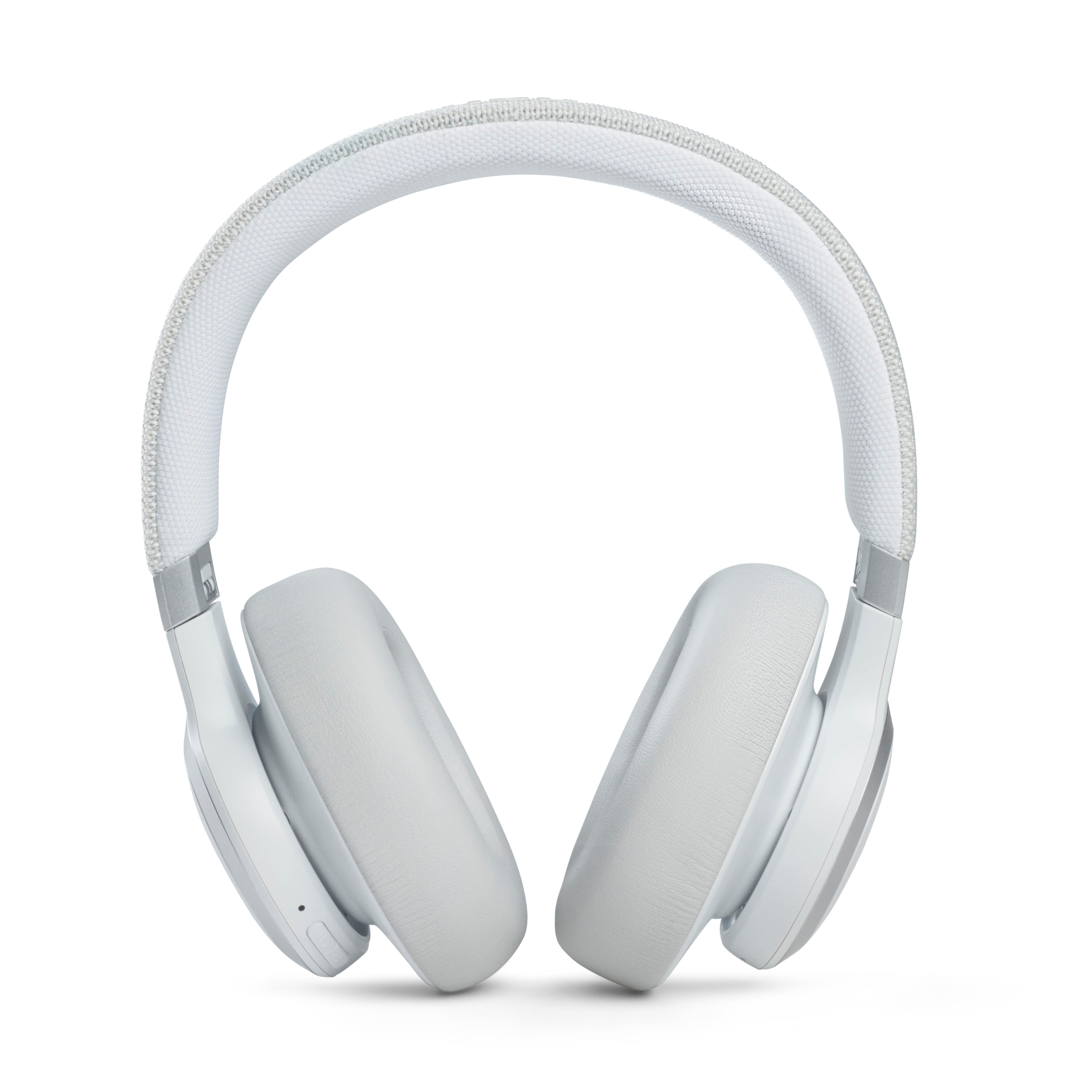JBL Weiß Over-ear 660NC, Bluetooth Live Kopfhörer