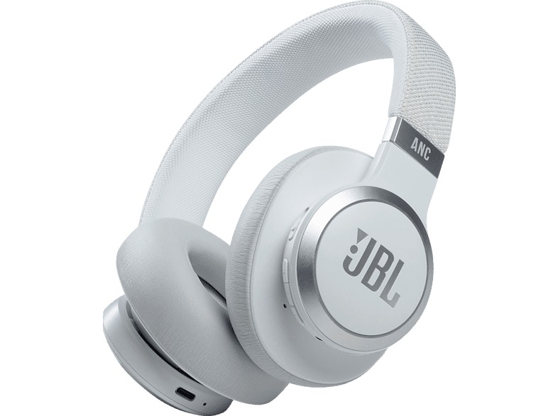 JBL Live 660NC, Over-ear Kopfhörer Weiß Bluetooth