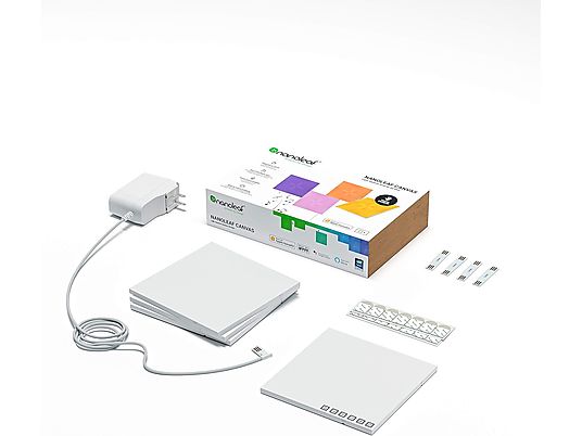 NANOLEAF Canvas Starter Kit - Éclairage intérieur en réseau (RGBW)