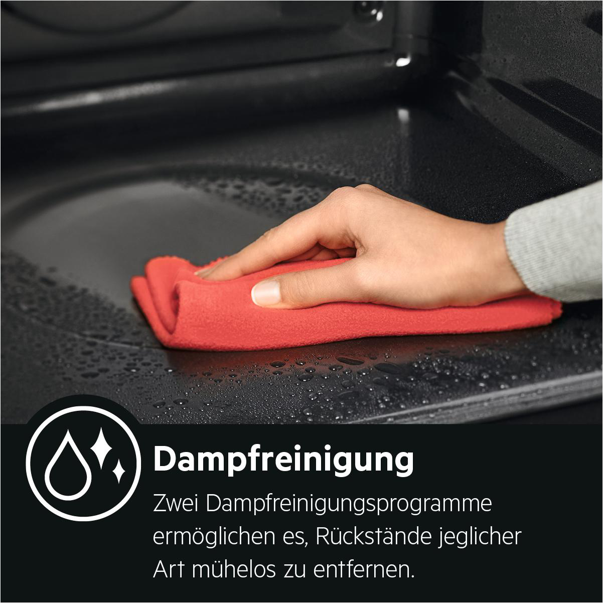 AEG BCO79222V1, Einbaubackofen (Einbaugerät, 70 l, 595 mm breit), Serie 9000 mit Sous Vide, Dampfgarfunktion