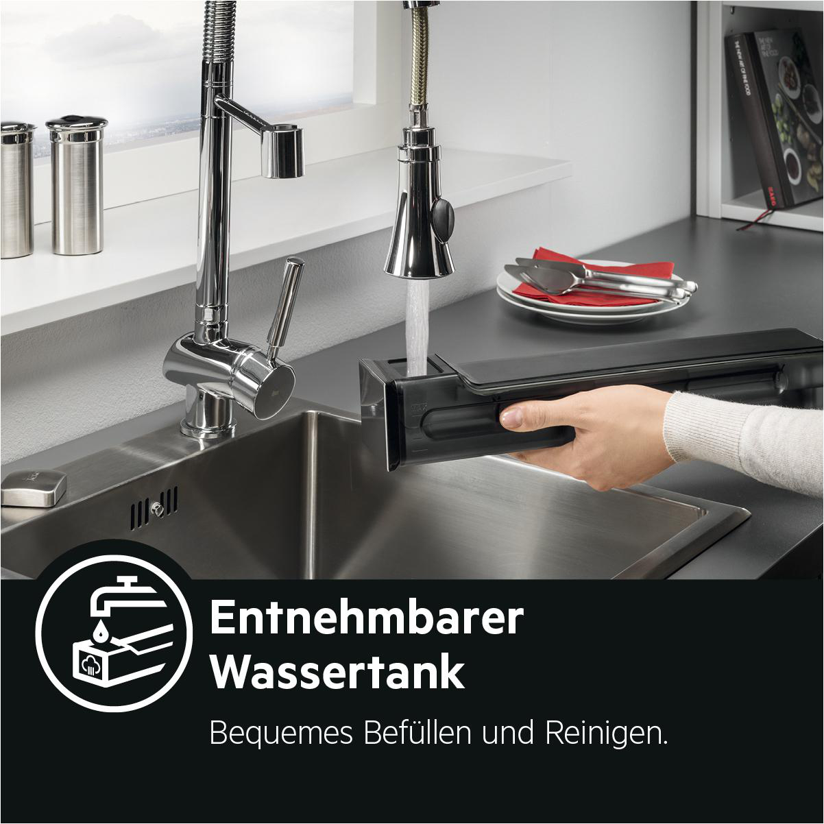 AEG BCO79222V1, Einbaubackofen (Einbaugerät, 70 l, 595 mm breit), Serie 9000 mit Sous Vide, Dampfgarfunktion
