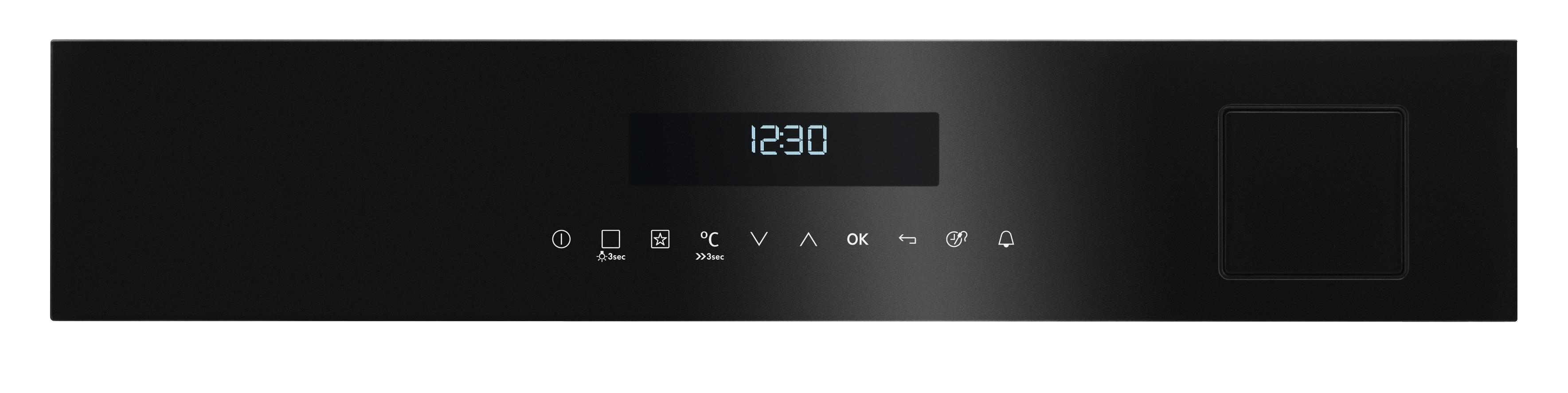 AEG BCO79222V1, Einbaubackofen (Einbaugerät, 70 l, 595 mm breit), Serie 9000 mit Sous Vide, Dampfgarfunktion