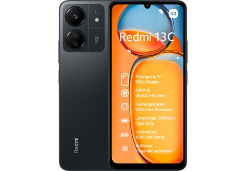 Smartphone Xiaomi Redmi 13C 6 Gb 128 Gb Negro V2