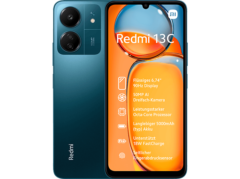 XIAOMI Redmi SIM Dual Navy Blue 13C GB 128