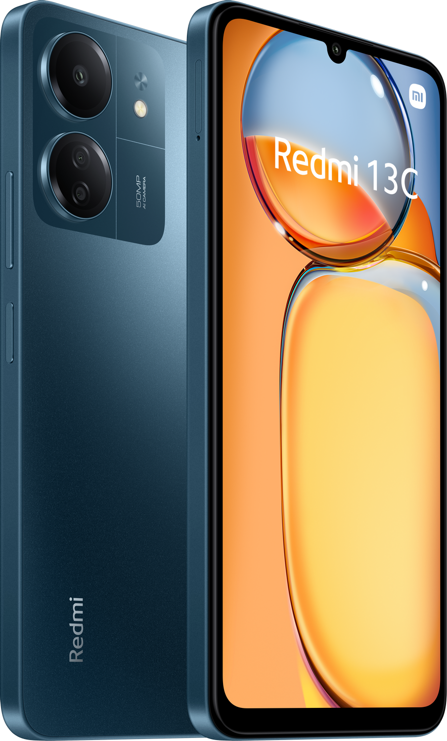 Xiaomi Redmi 13C, Navy Blue, 128 GB, 4 GB RAM, 6.74" HD+, 50 MP, MediaTek Helio G85, 5000 mAh, Android