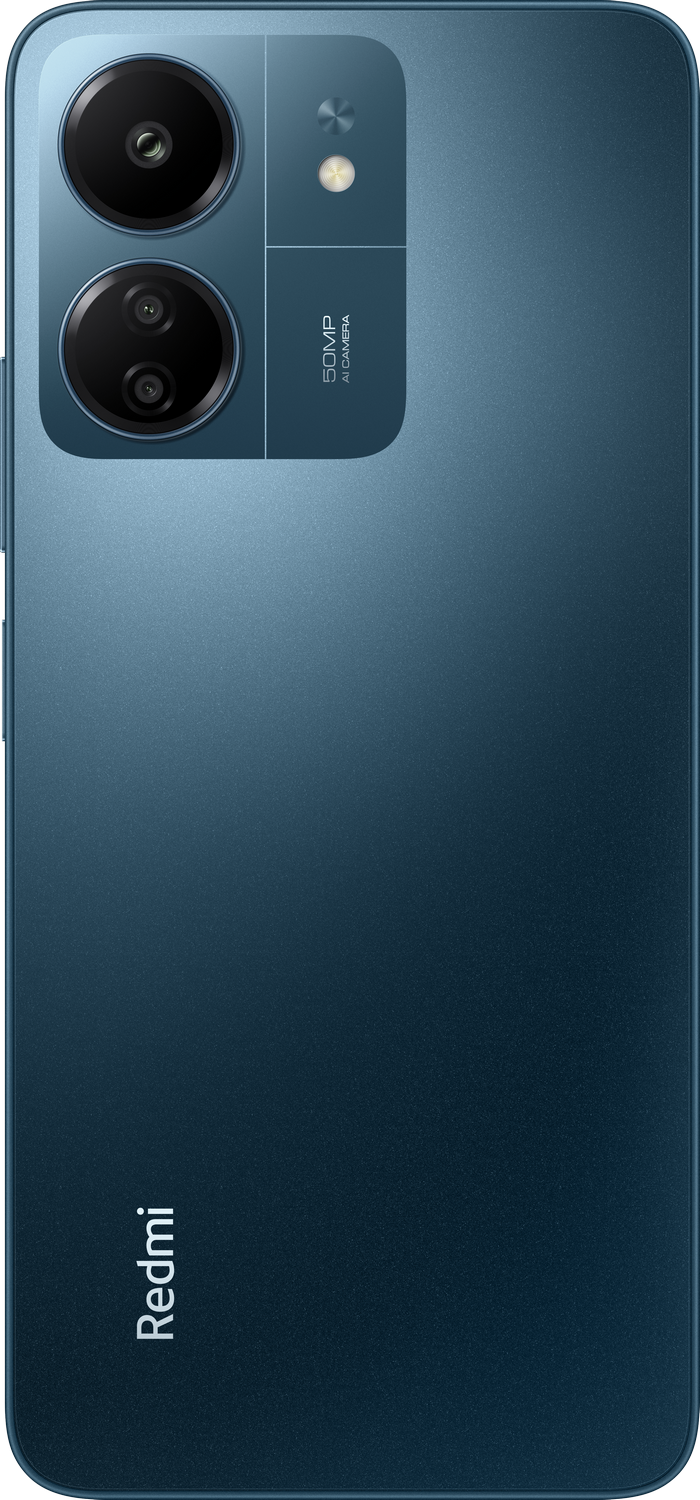 Xiaomi Redmi 13C, Navy Blue, 128 GB, 4 GB RAM, 6.74" HD+, 50 MP, MediaTek Helio G85, 5000 mAh, Android