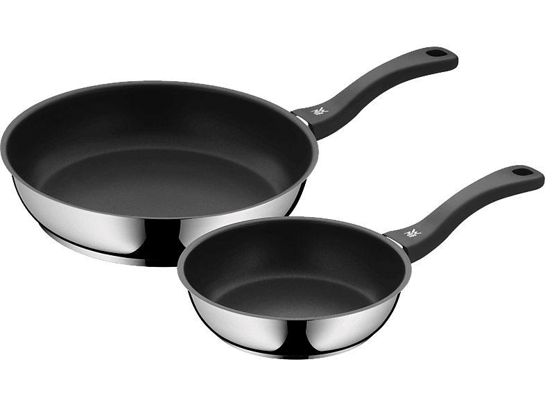 WMF Devil 2-teiliges Pfannenset (Edelstahl, 20+28cm, passend für alle Herdarten)