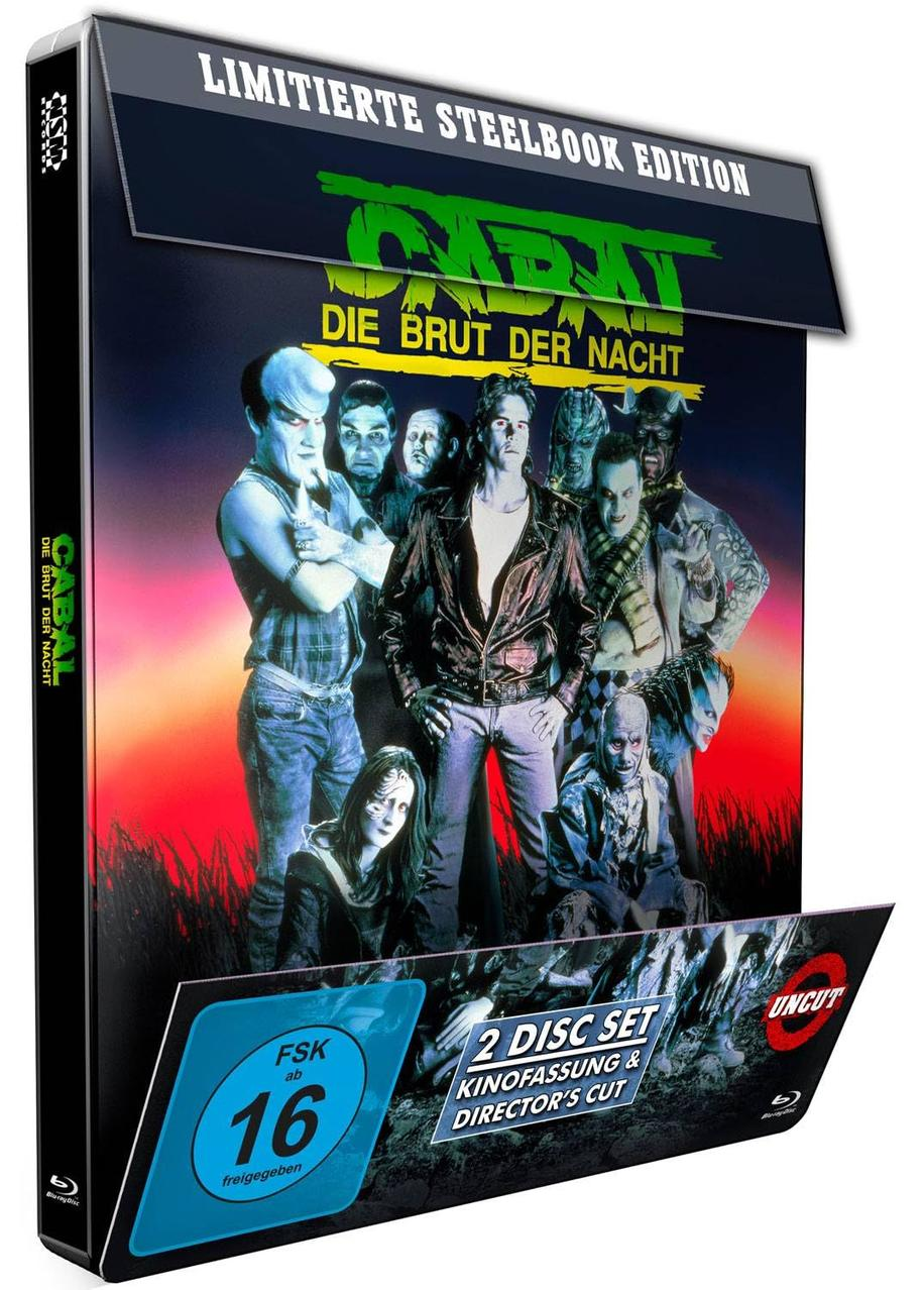 Filmbox-Set mit mehreren Charakteren darauf und einem Etikett mit '16' und '2 Disc Set'.