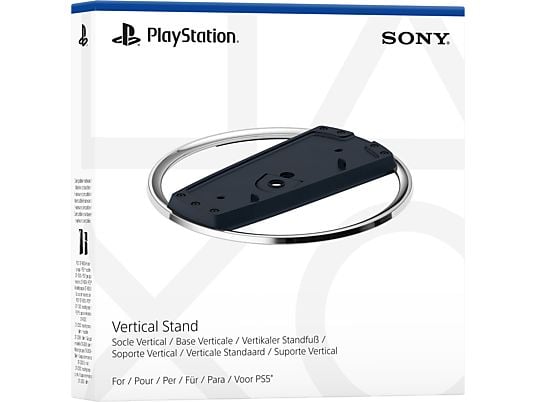 SONY PS PS5 - Supporto verticale (Argento/nero)