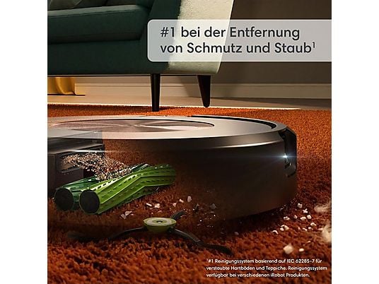 IROBOT Roomba Combo j9+ - Saug- und Wischroboter (Schwarz)