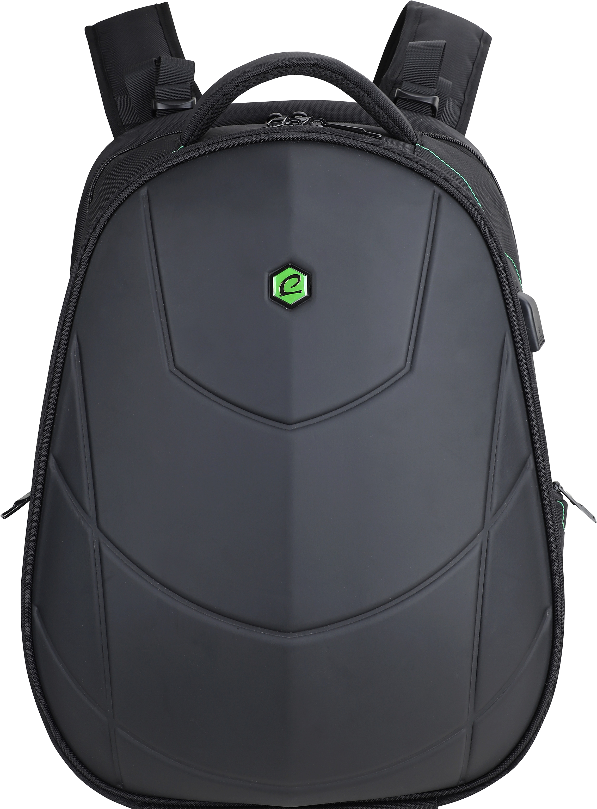 BESTLIFE ASSAILANT 2.0 laptop hátizsák 17", fekete-zöld (BL-BBS-3331GE)