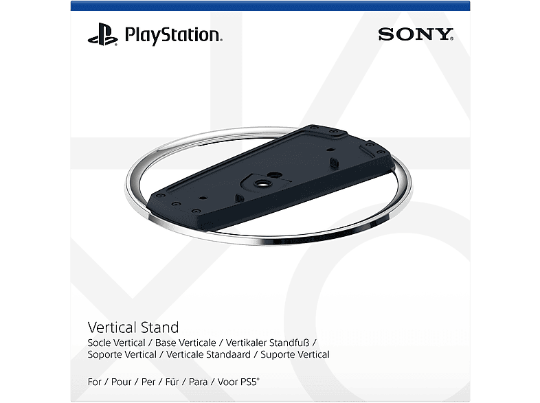 Sony Vertikaler Standfuß, Zubehör für PS5 (Modelgruppe: slim), Schwarz — Foto 2 von 4